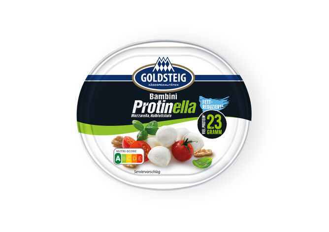 Bambini Protinella Mini von GOLDSTEIG in 125g Verpackung