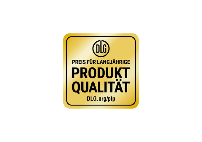 Qualität und Auszeichnungen: Siegel DLG - GOLDSTEIG Käsespezialitäten Qualität und Auszeichnungen: Siegel DLG Preis für langjährige Produktqualität