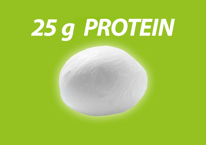 Die Kugel Proteinkäse Protinella High Protein Mozzarella