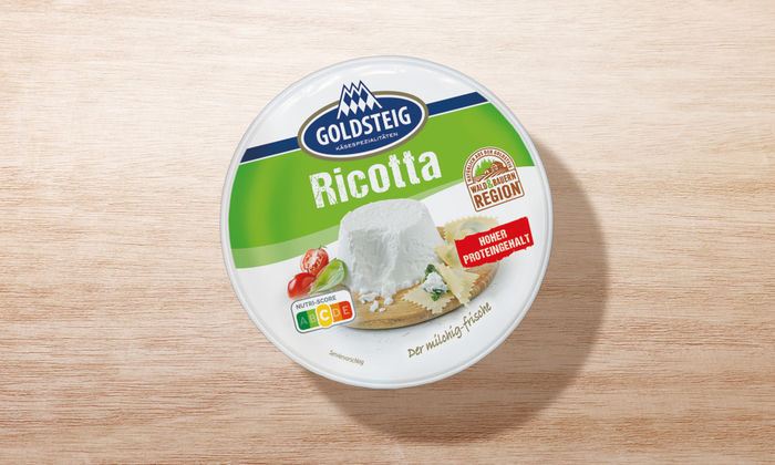 Ricotta Cheese – versatile, slightly sweet - GOLDSTEIG