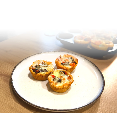Rezept | Philly Cheesesteak Muffins Rezept | Philly Cheesesteak Muffins